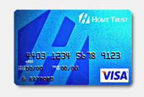 secured VISA card