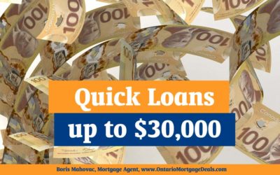 Need a Quick Loan up to $30,000?